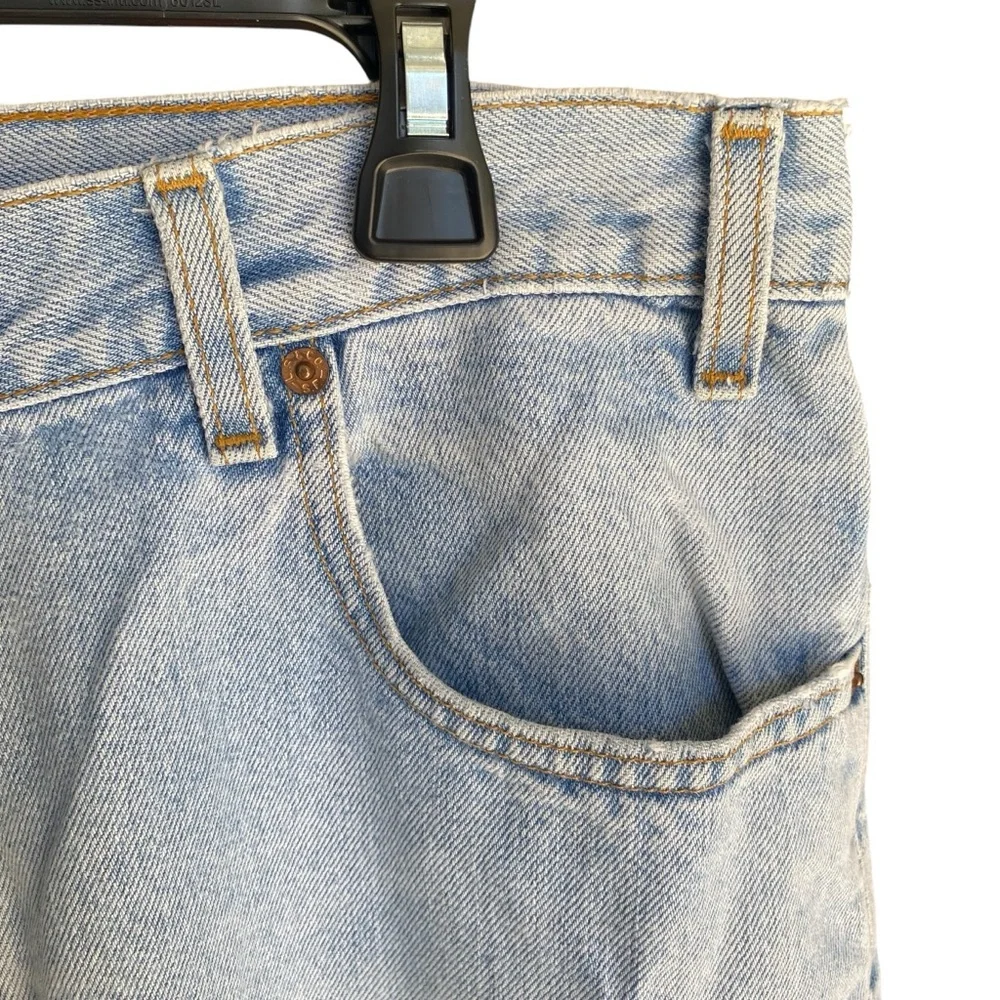 Levis 506 Loose Fit Light Wash Vintage Jeans Mens Size 36 x 30 90s Relaxed Denim
